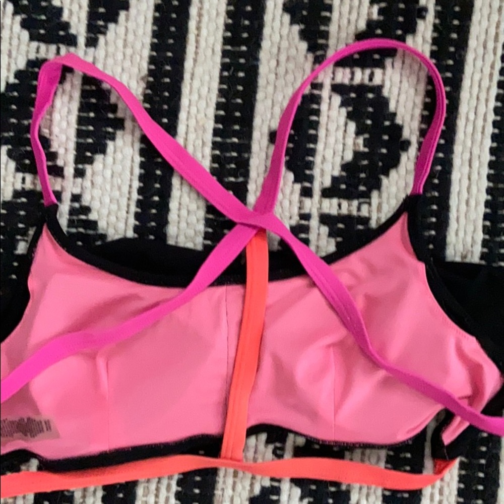 Pink Two Piece Swimsuit and a Pink Gift Bag - Picture 4 of 8